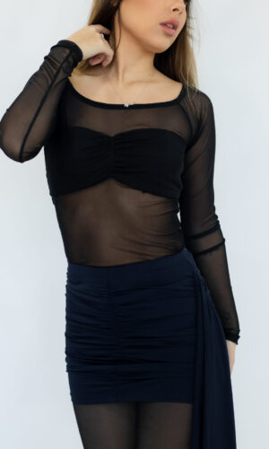 Blusa Tule Alana