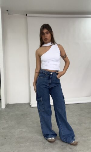 Calça Cargo Stacy Jeans