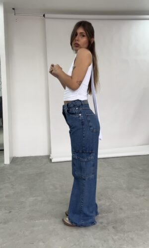 Calça Cargo Stacy Jeans