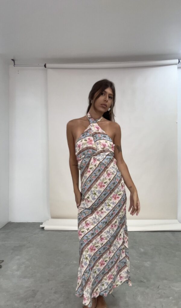 Vestido Longo Flower - Image 10