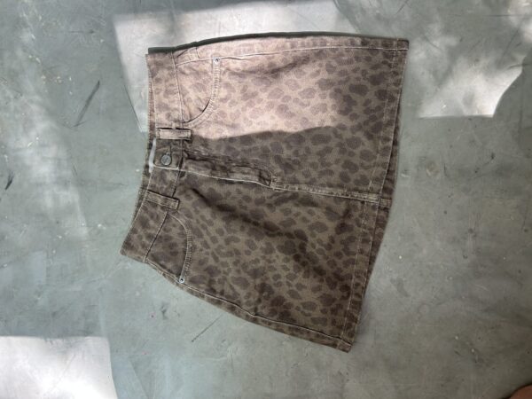 Saia Jeans Leopard - Image 4