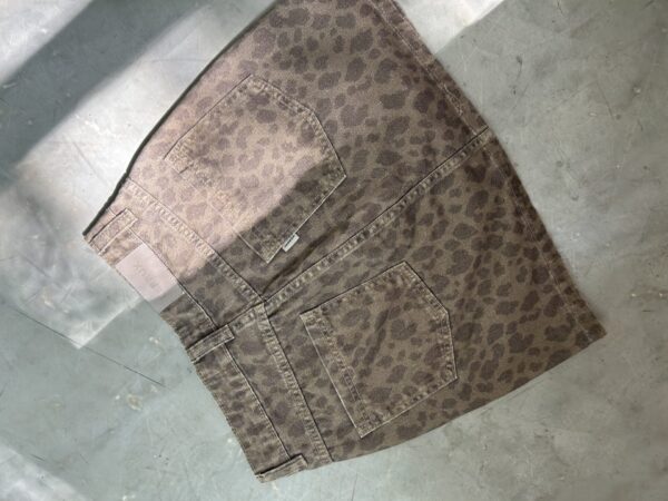 Saia Jeans Leopard - Image 3