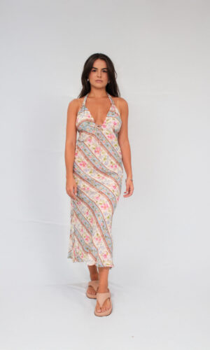 Vestido Longo Flower