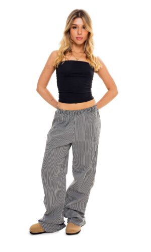 Calça Listrada Stefani