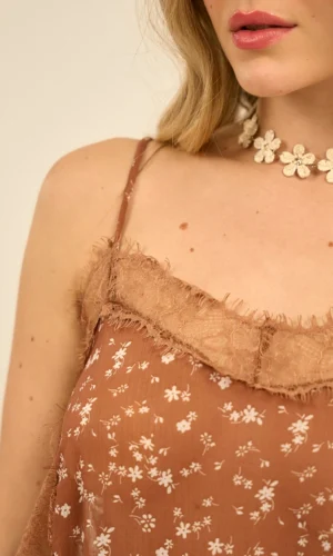 Batinha Floral renda