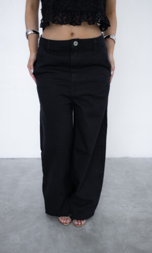 Calça Wide Preta Helena