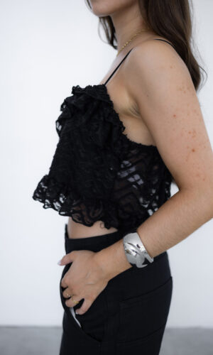 Batinha Curta Renda mavie