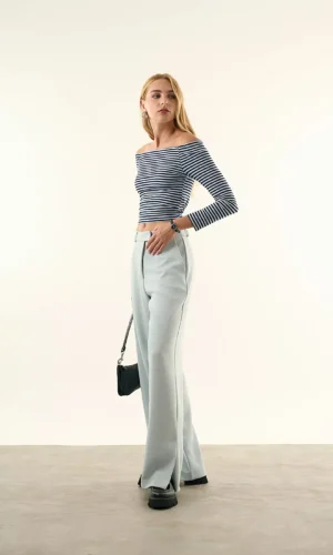 Blusa Ombro a Ombro Listra