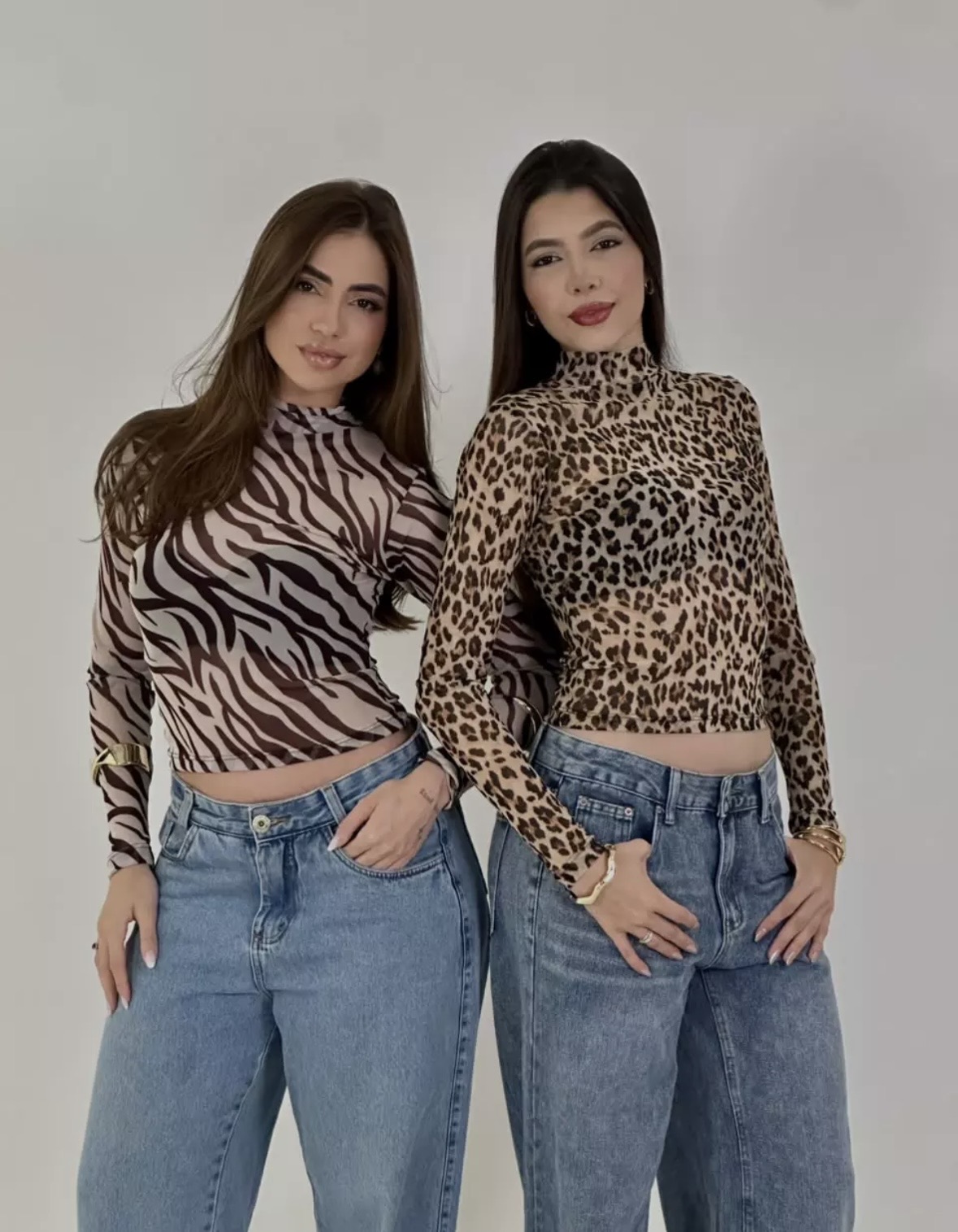 Blusa Tule Animal Print - Imagem 6