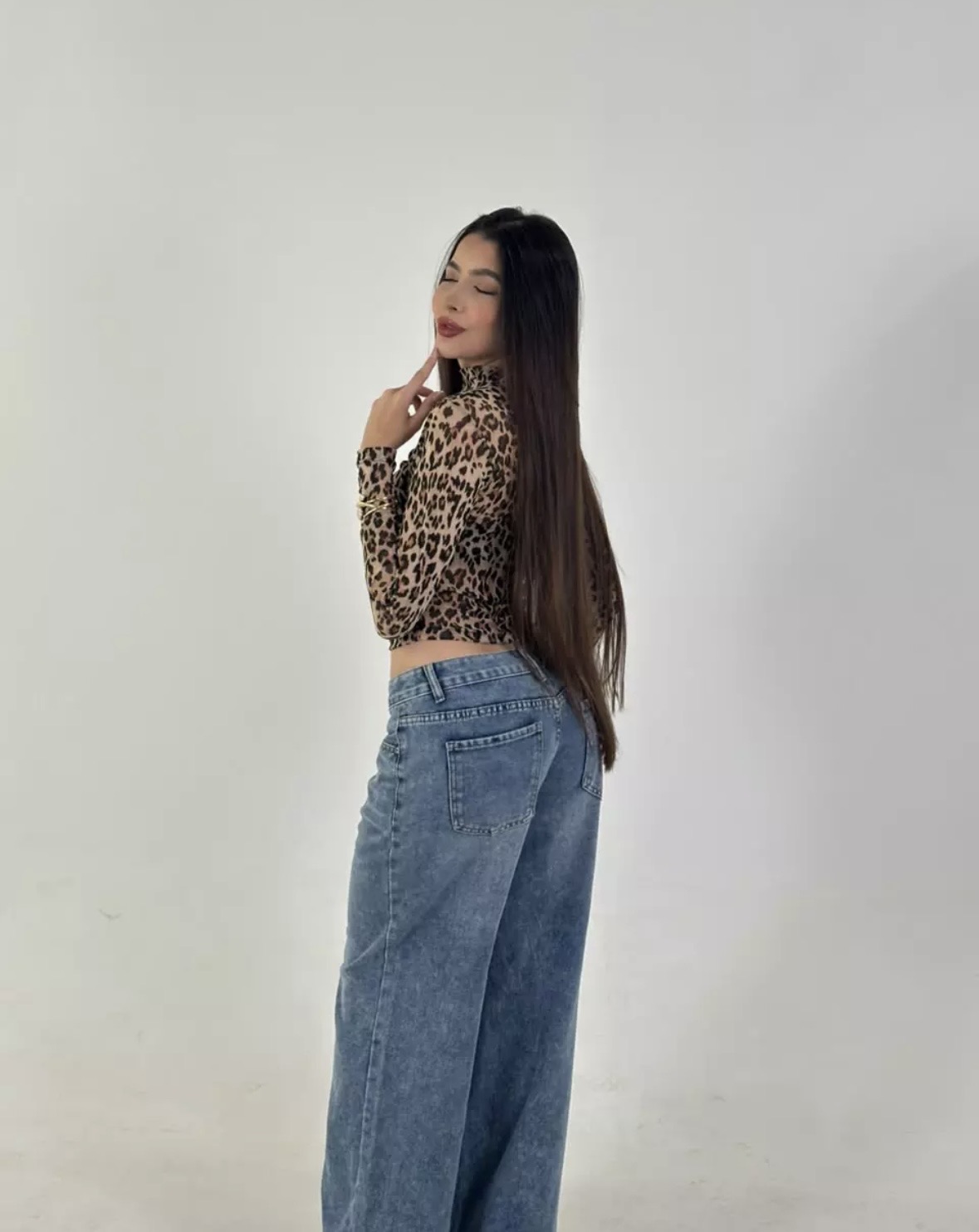 Blusa Tule Animal Print - Imagem 3